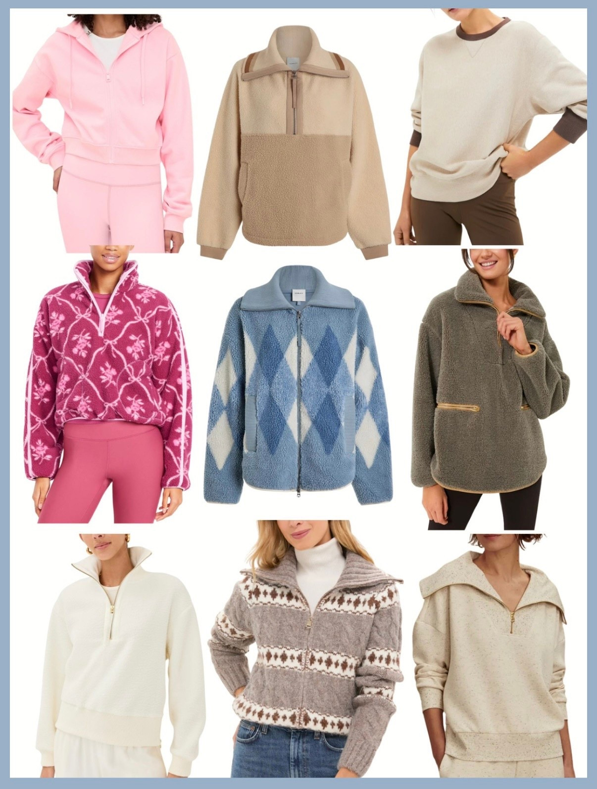 Cozy Winter fleeces and knits ❄️ 