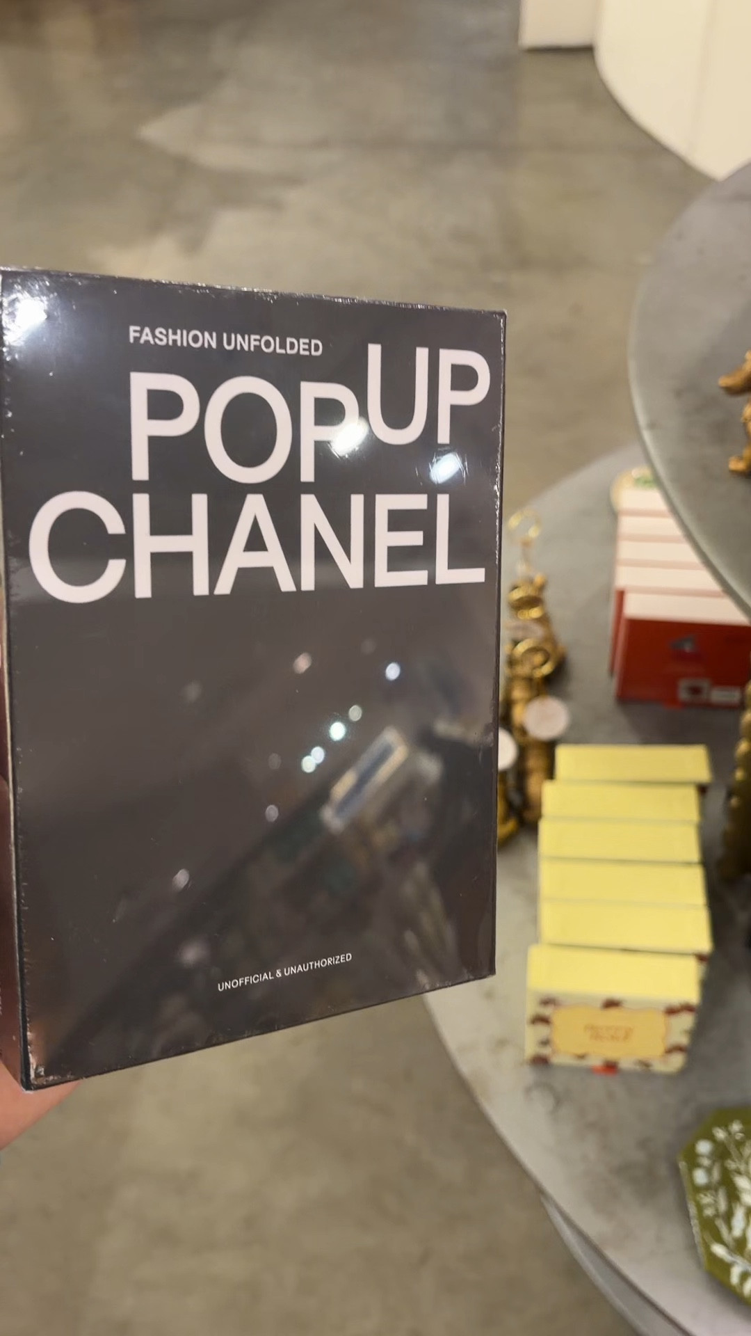 This Chanel pop-up book is so cute and would make a perfect gift. It also comes in a Dior version. ￼

#LTKHome #LTKstorytime