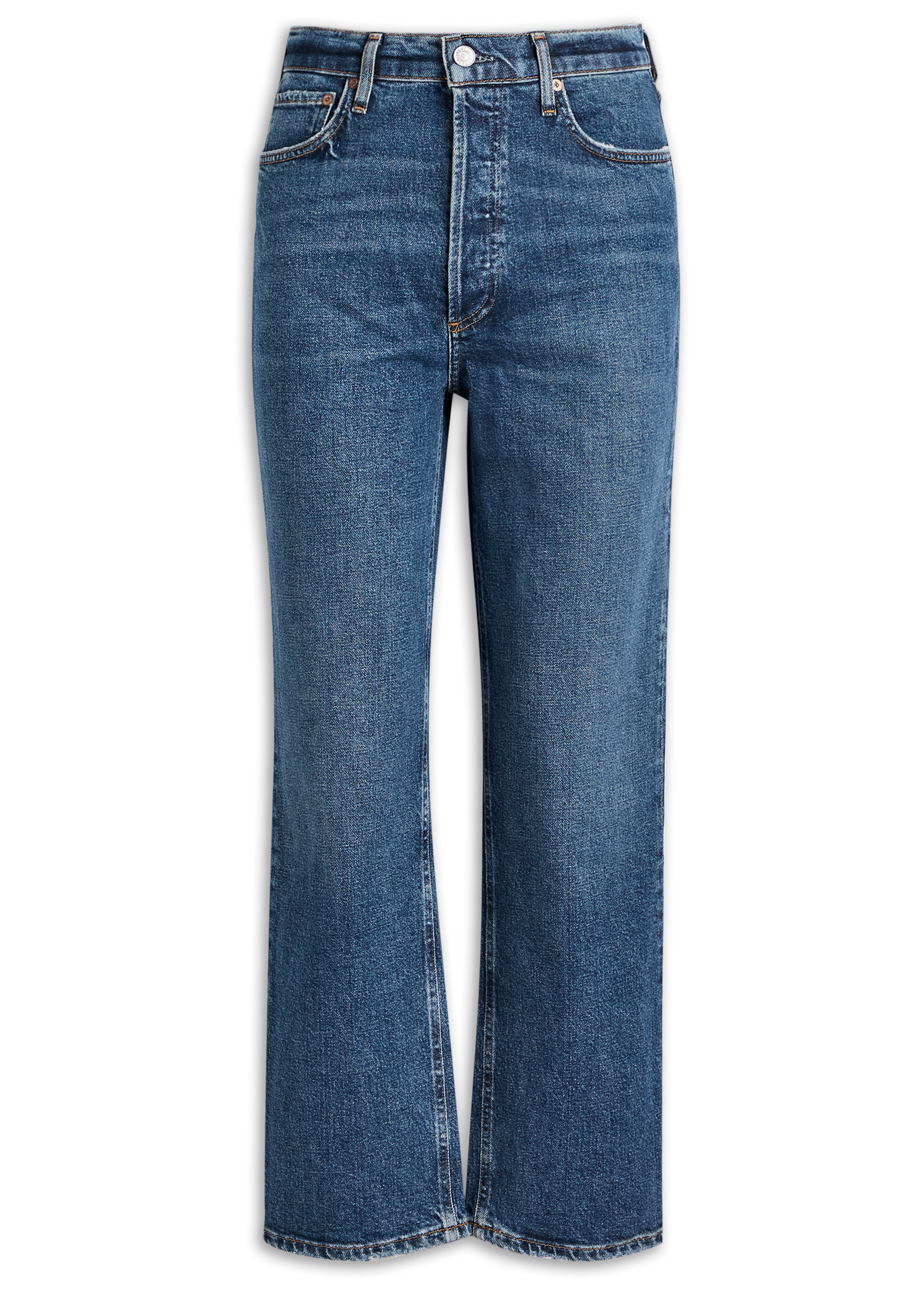 90s Pinch Waist straight-leg jeans | Harvey Nichols