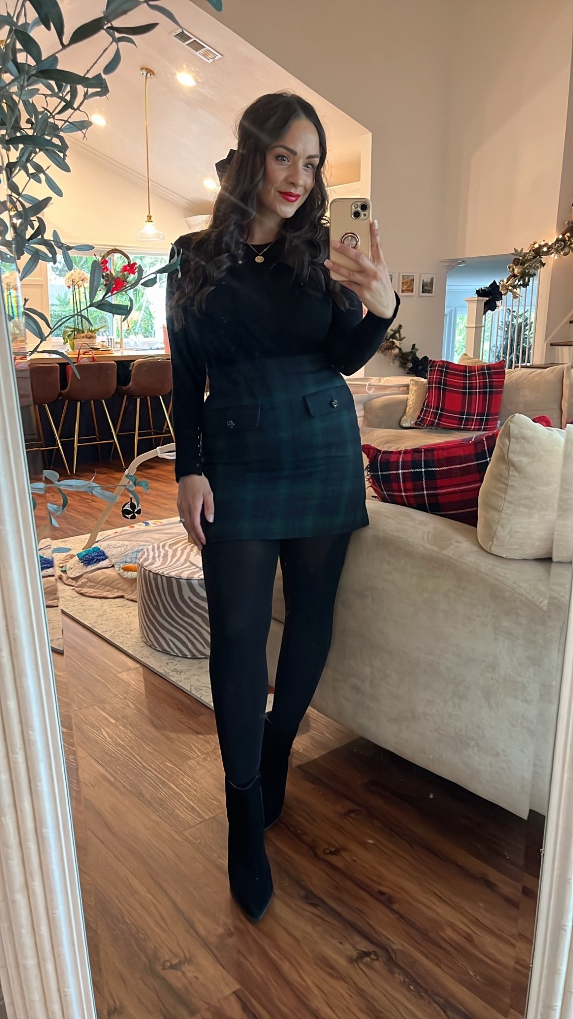 Who else is running around for all the last minute holiday final touches? If you’re still looking for an outfit, I love this Christmas plaid look for holidays coming up.

#LTKHoliday #LTKGiftGuide #LTKBaby