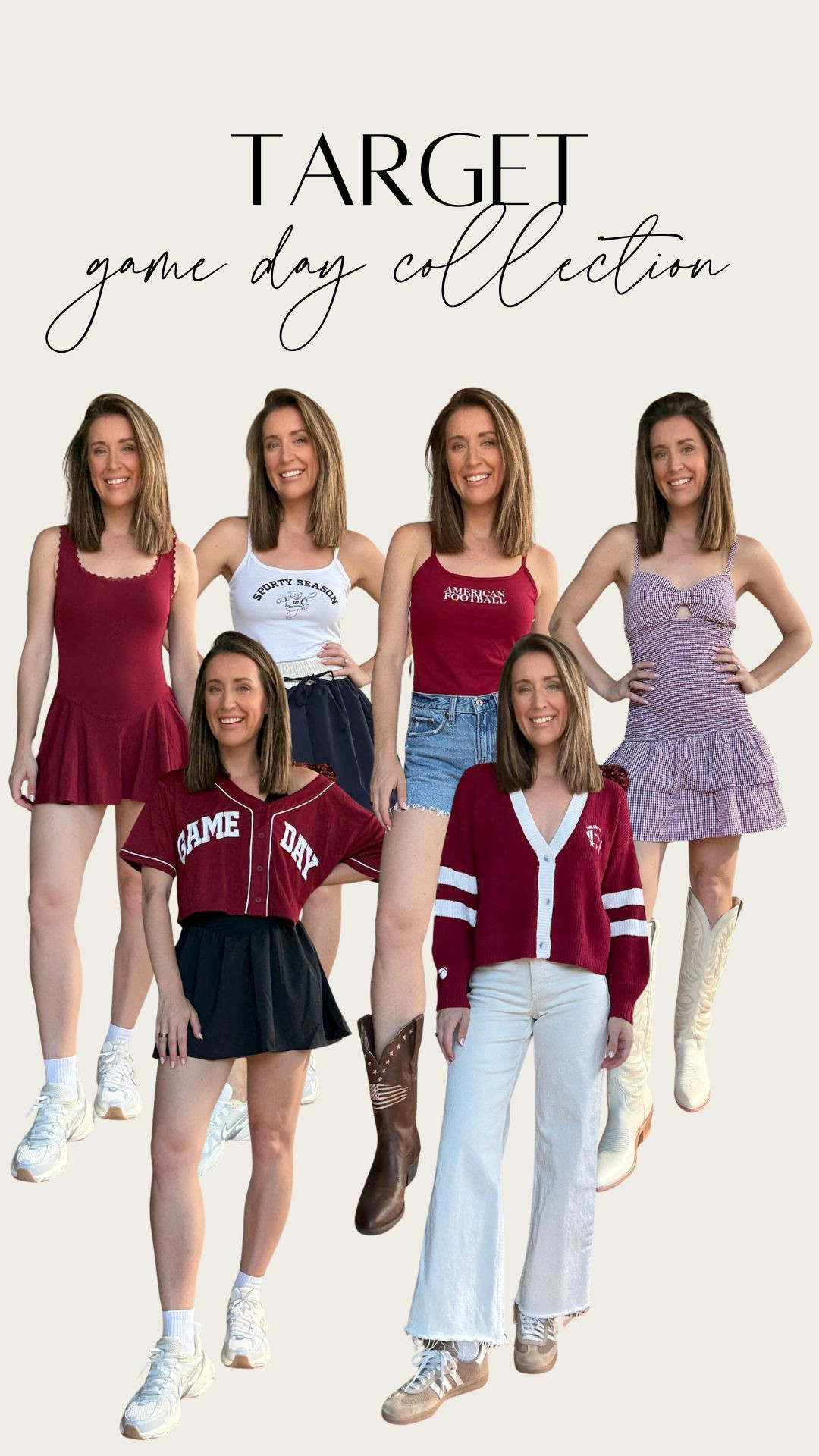 Target Game Day Collection! All maroon and white for my Texas A&M Aggies, but comes in soo many colors for all sporting events, high school, college, NFL, NBA, etc. 

 #LTKSeasonal #LTKU #LTKFindsUnder50