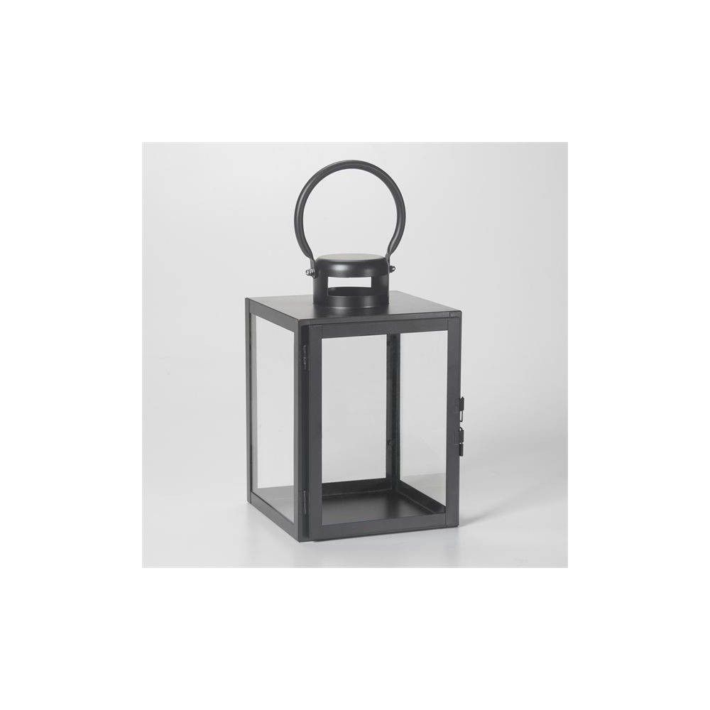 11"" Huntington Metal Outdoor Lantern Black - Smart Living | Target