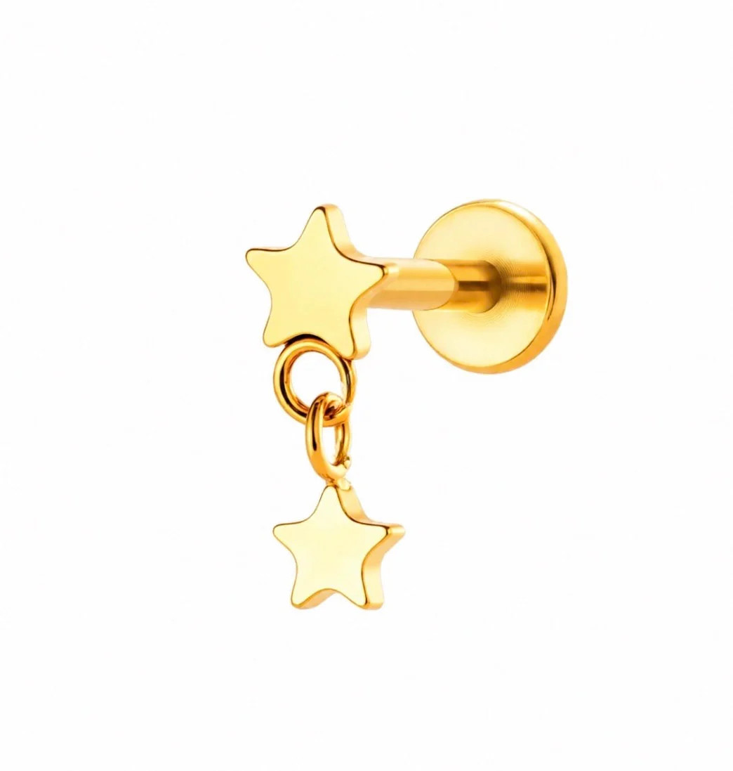 Lucky Star Drop | Pierced by Ash Design