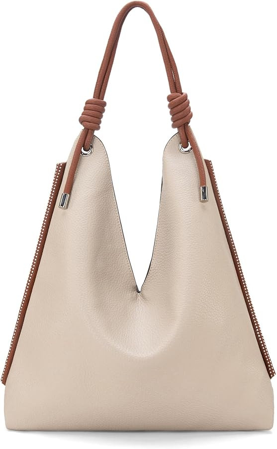 Montana West Large Hobo Shoulder Bag for Womens Knotted Slouchy Bag | Amazon (US)