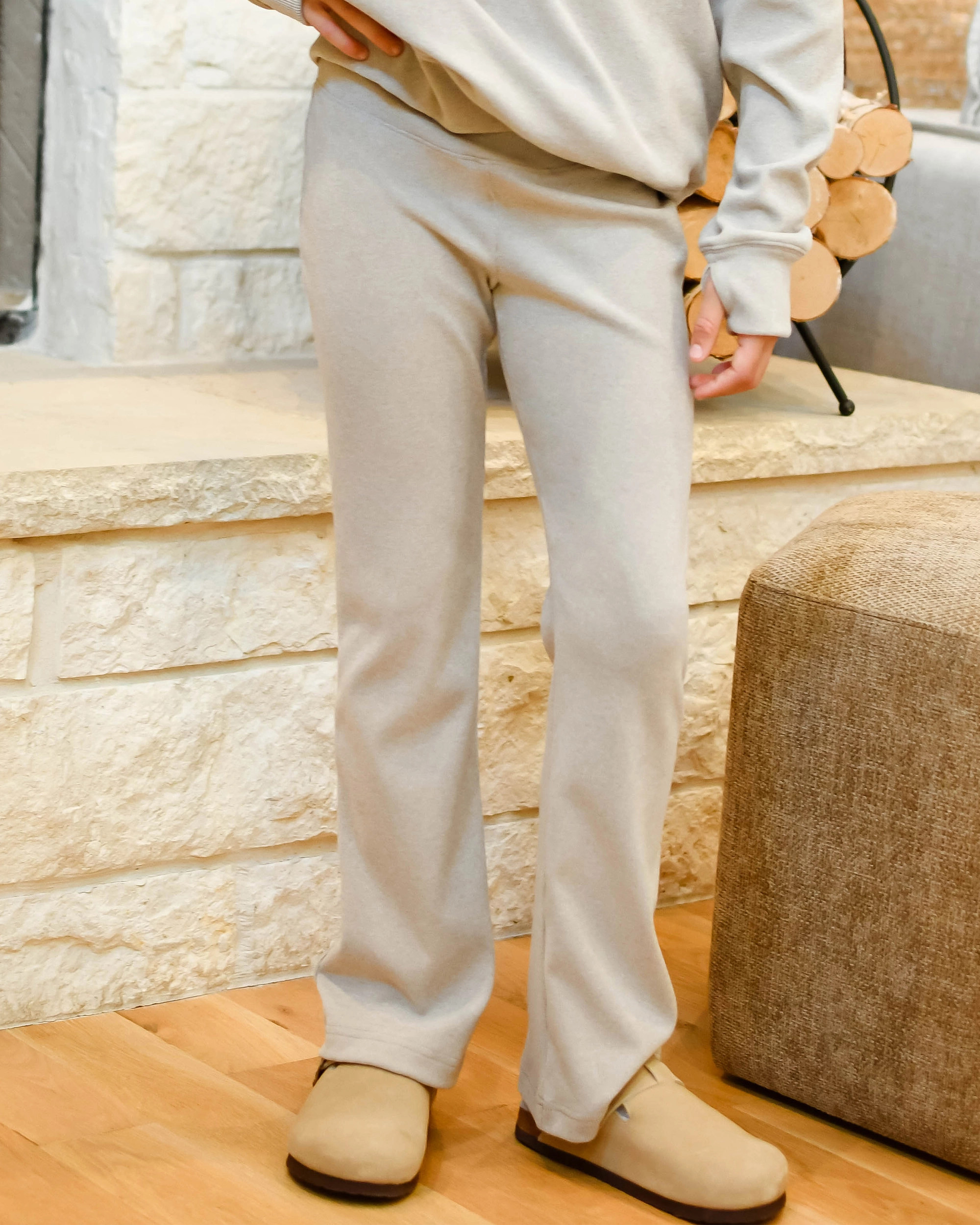 cozy rib flare leggings | Abercrombie & Fitch (US)