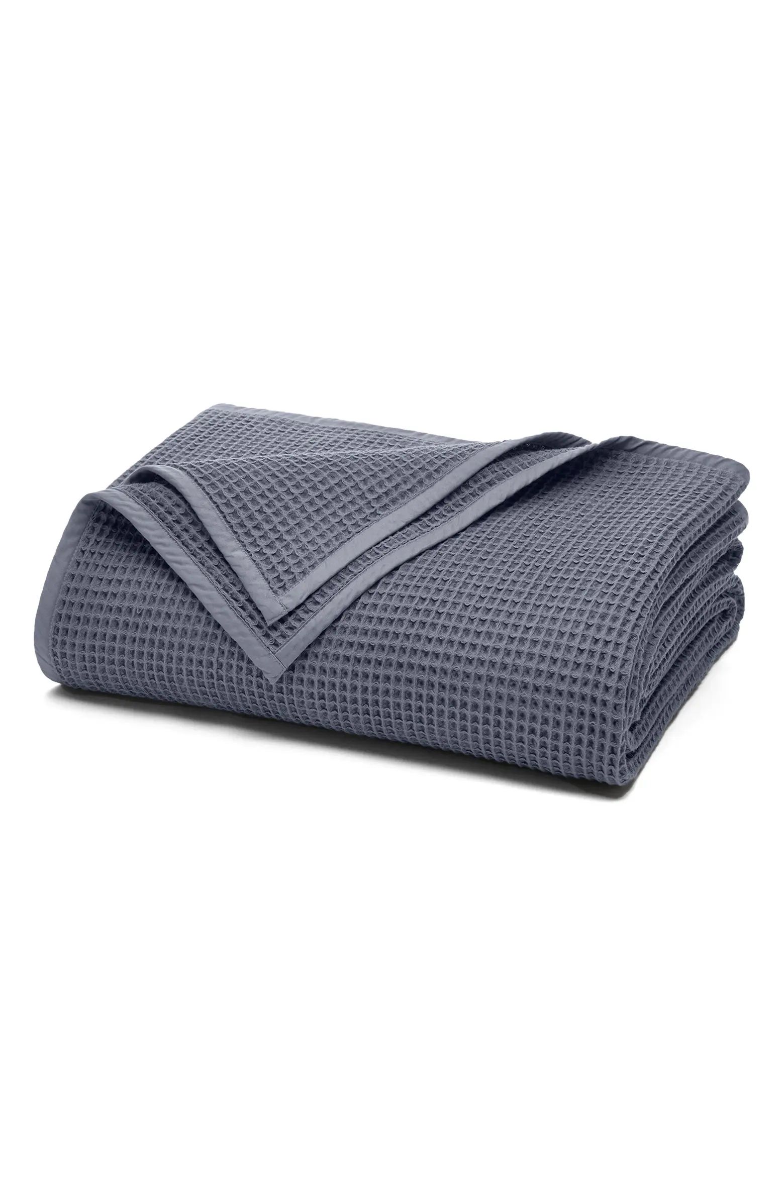 Organic Cotton Waffle Knit Bed Blanket | Nordstrom