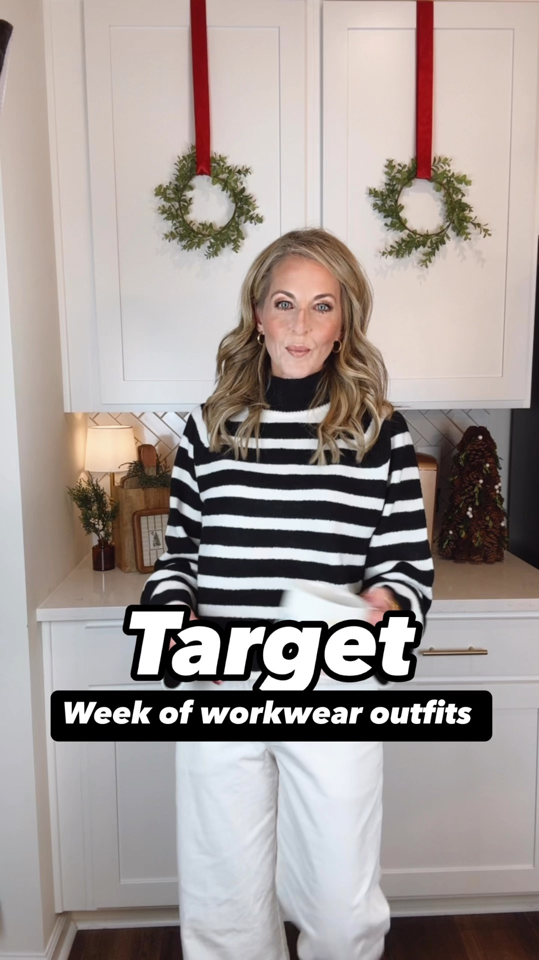 From cozy to classy: target workwear that’s all about looking, put together without breaking the bank- everything under $25- these sweaters are the perfect neutral that can be worn with multiple bottoms, elegant blouse, that can be dressed up or down, and finally a stunning ribbed body con dress with a bow belt for an elegant finish. Wearing an extra small and all tops // extra small and dress// in size 2 in jeans. Linked up several options of all. 

#LTKFindsUnder50 #LTKWorkwear #LTKStyleTip

#LTKHoliday #LTKOver40 #LTKVideo