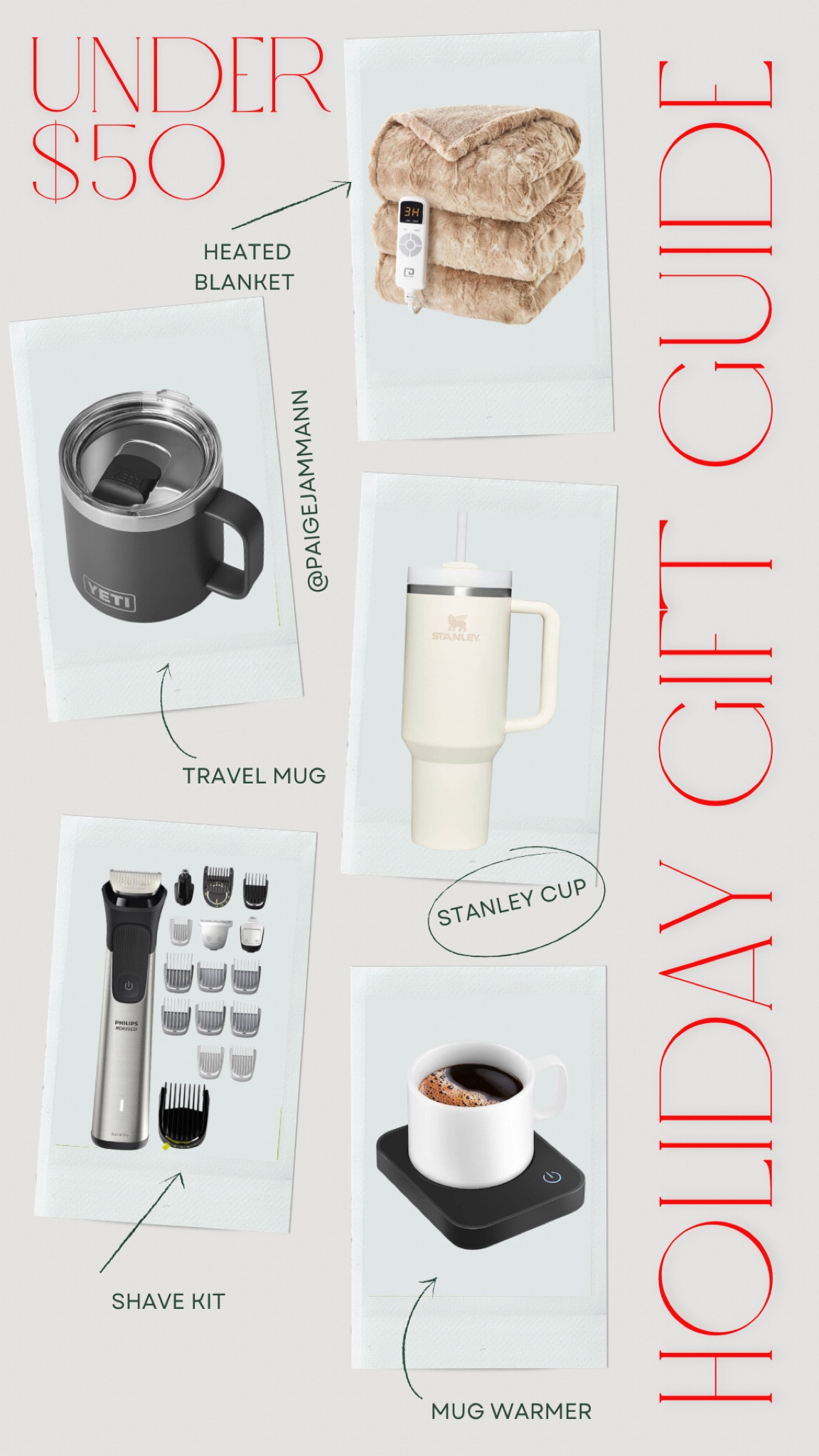 Gifts under $50, gift guide, gift for him, gift for her, white elephant, secret Santa, gift under $50

#LTKHoliday #LTKGiftGuide #LTKSeasonal