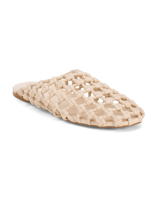 Giselle Woven Flat Mules | Women's Shoes | Marshalls | Marshalls