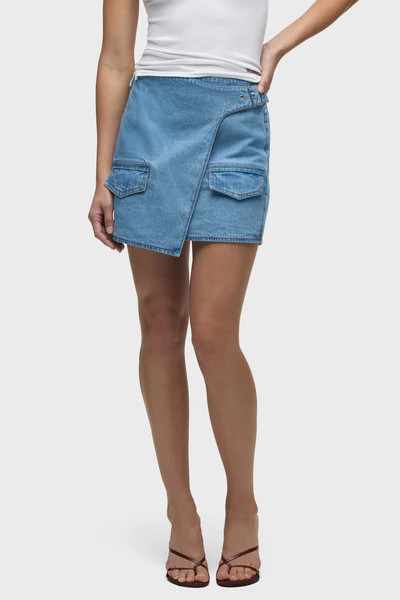 Wrap Mini Skirt | Hudson Jeans