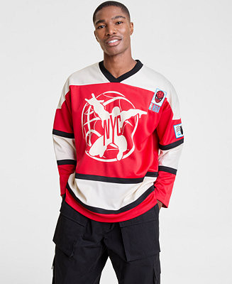 Adult's Spider-Man Long-Sleeve Jersey, Macy's Exclusive | Macy's