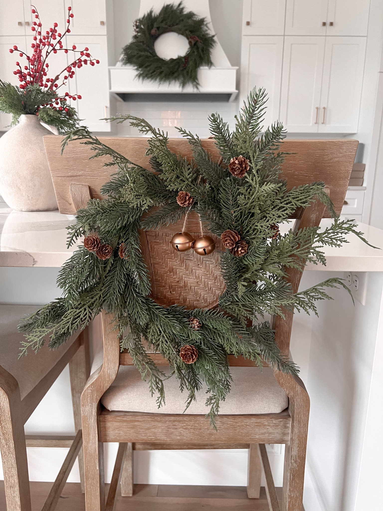 Enhance your greenery by adding a few bells! 

#LTKHoliday #LTKfindsunder50 #LTKSeasonal