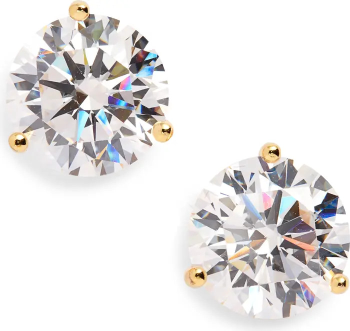 Nordstrom Cubic Zirconia Stud Earrings - 8.0ct. | Nordstrom | Nordstrom