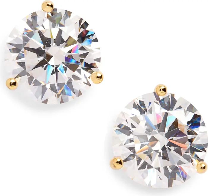 Nordstrom Cubic Zirconia Stud Earrings - 8.0ct. | Nordstrom | Nordstrom