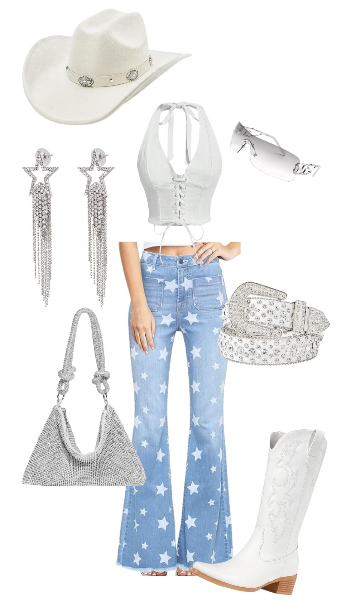 Disco jeans cowgirl! I love the star earrings 🤩

#LTKfindsunder50 #LTKstyletip #LTKFestival