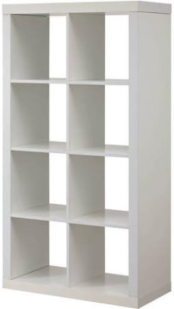 Better Homes and Gardens 8-Cube Organizer - White | Amazon (US)