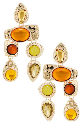 petit moments Multi Stone Earrings in Desert from Revolve.com | Revolve Clothing (Global)