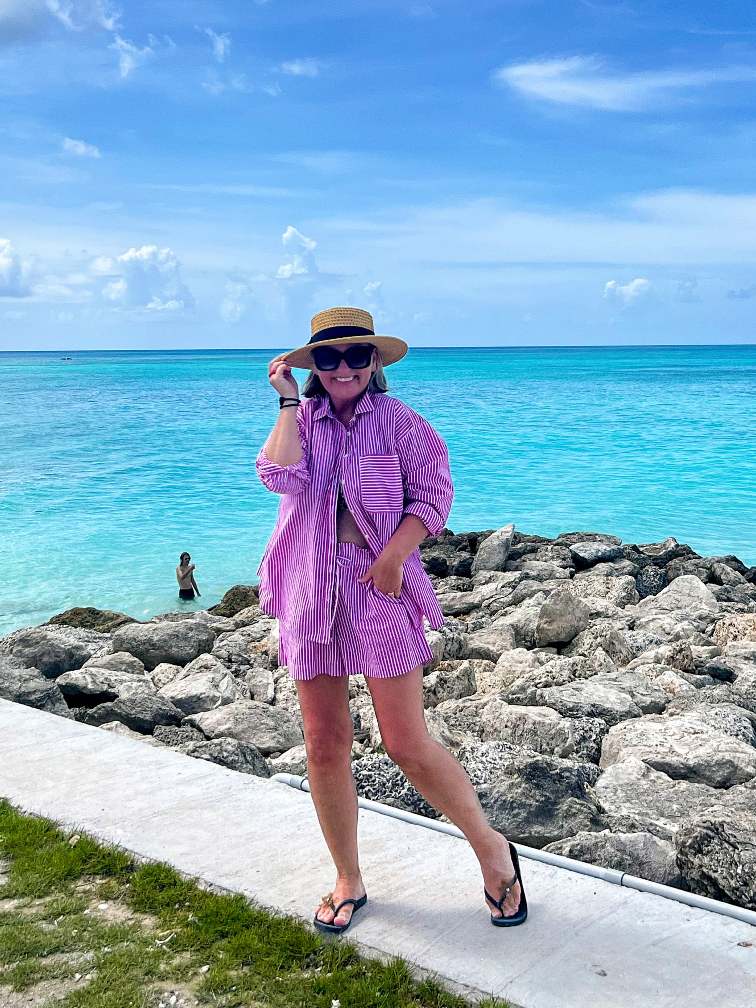 Shorts and a shirt - The perfect cover up set! It’s so versatile and the shirt can be worn all year round. And it’s on sale!

#LTKFindsUnder50 #LTKStyleTip #LTKSaleAlert