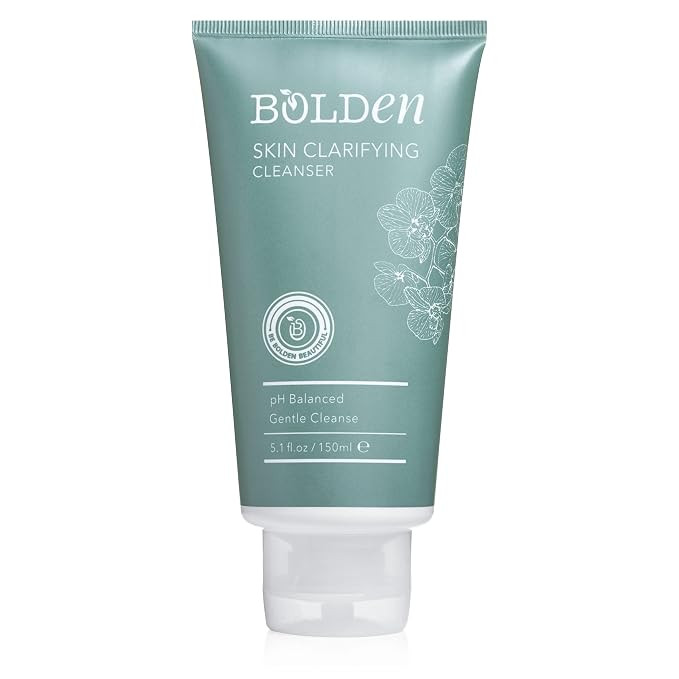 BOLDEN Skin Clarifying Cleanser | pH-balanced Foaming Gel Cleanser | Sulfate-free Cleanser for Oi... | Amazon (US)