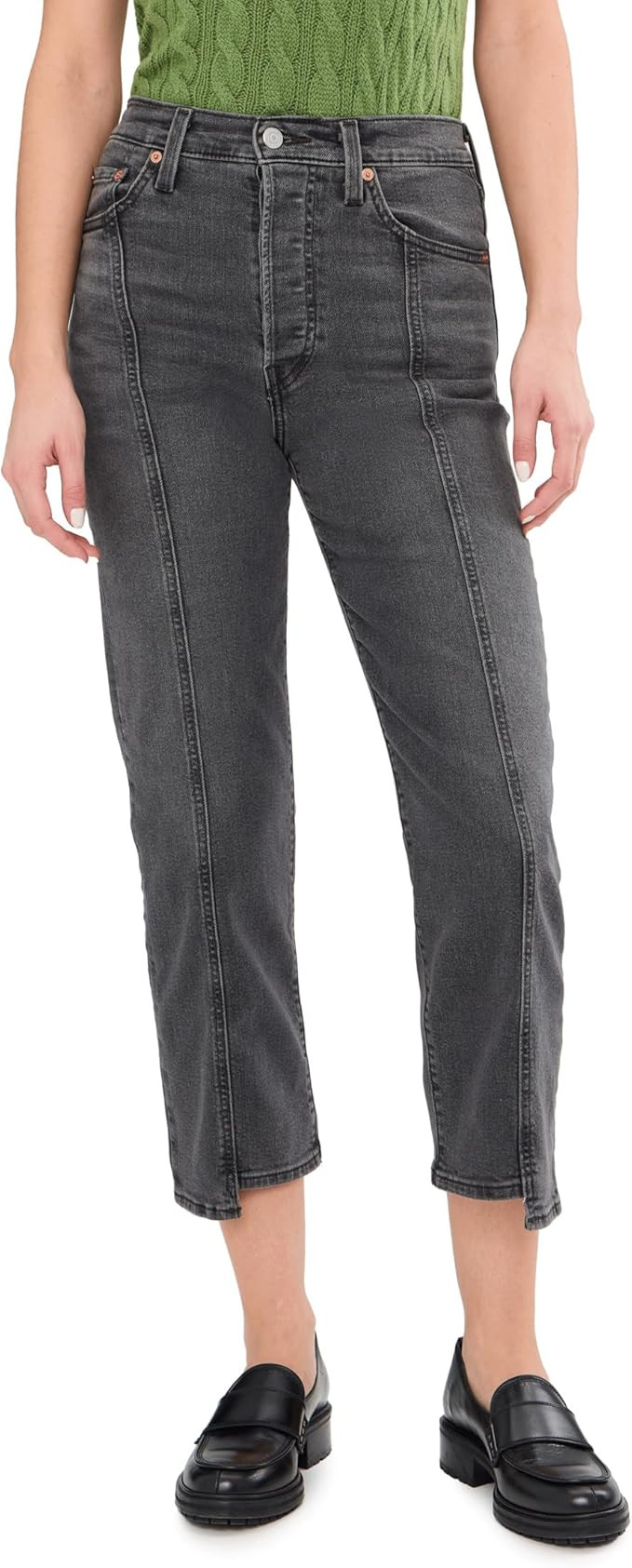 Levi's®, Womens, Ribcage Ankle Seamed Edge | Amazon (US)