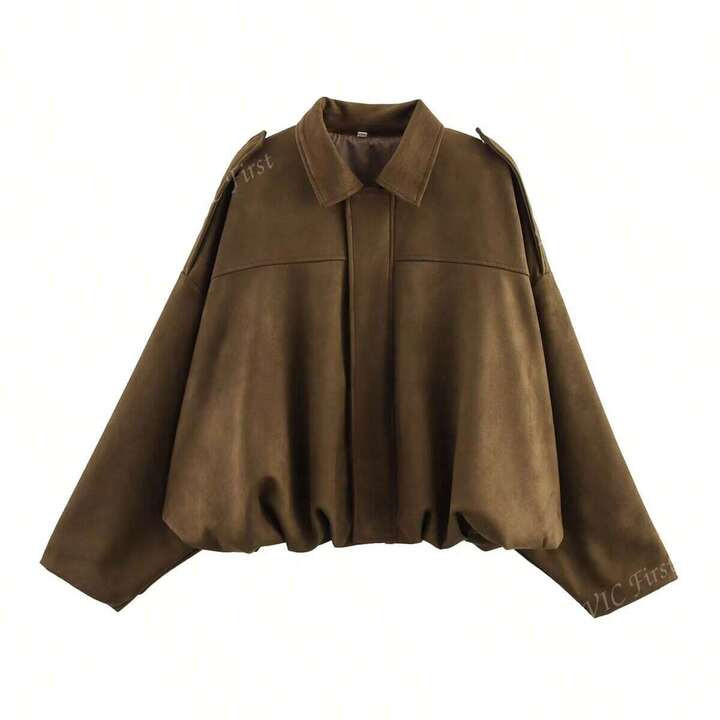 HZXVIC Chaqueta Nueva De Primavera Para Dama, Casual Y Cómoda, Con Textura | SHEIN