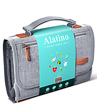 Portable Diaper Changing Pad for Baby, Detachable Travel Changing Pad with Baby Wipes Pocket, Gif... | Amazon (US)