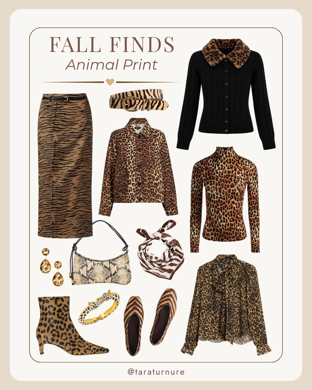 The easiest way to make your fall wardrobe more fun.

animal print fall fashion, leopard print, zebra print, fall fashion trends, animal print outfit, leopard print top, leopard jacket, zebra skirt, animal print shoes, leopard boots, zebra flats, fall accessories, women’s fall fashion, fall wardrobe, statement accessories, fall outfit ideas

#LTKootd #LTKSeasonal #LTKOver40