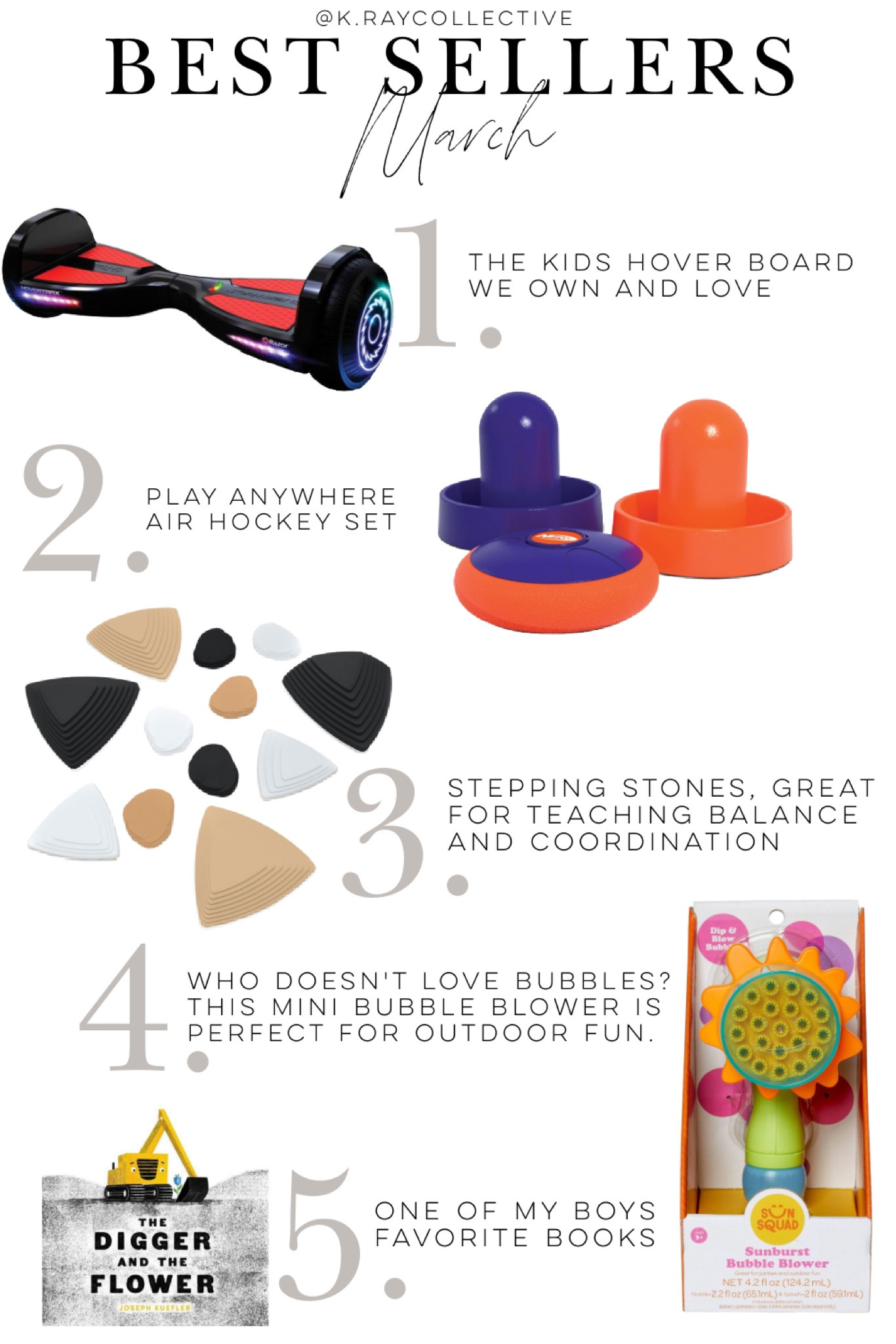 Here’s the most popular toy links for the month of March, these are the toys you purchased most!

#Toys #GiftsForBoys #GiftsForKids #BestSellingToys #Boys #ToddlerGifts


#LTKkids #LTKfamily #LTKfindsunder50