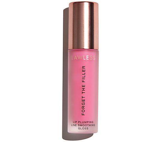 Lawless Beauty Forget The Filler Lip Plumping Gloss | QVC