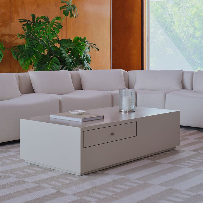 Billy Cotton Lacquered Coffee Table (50") | West Elm (US)