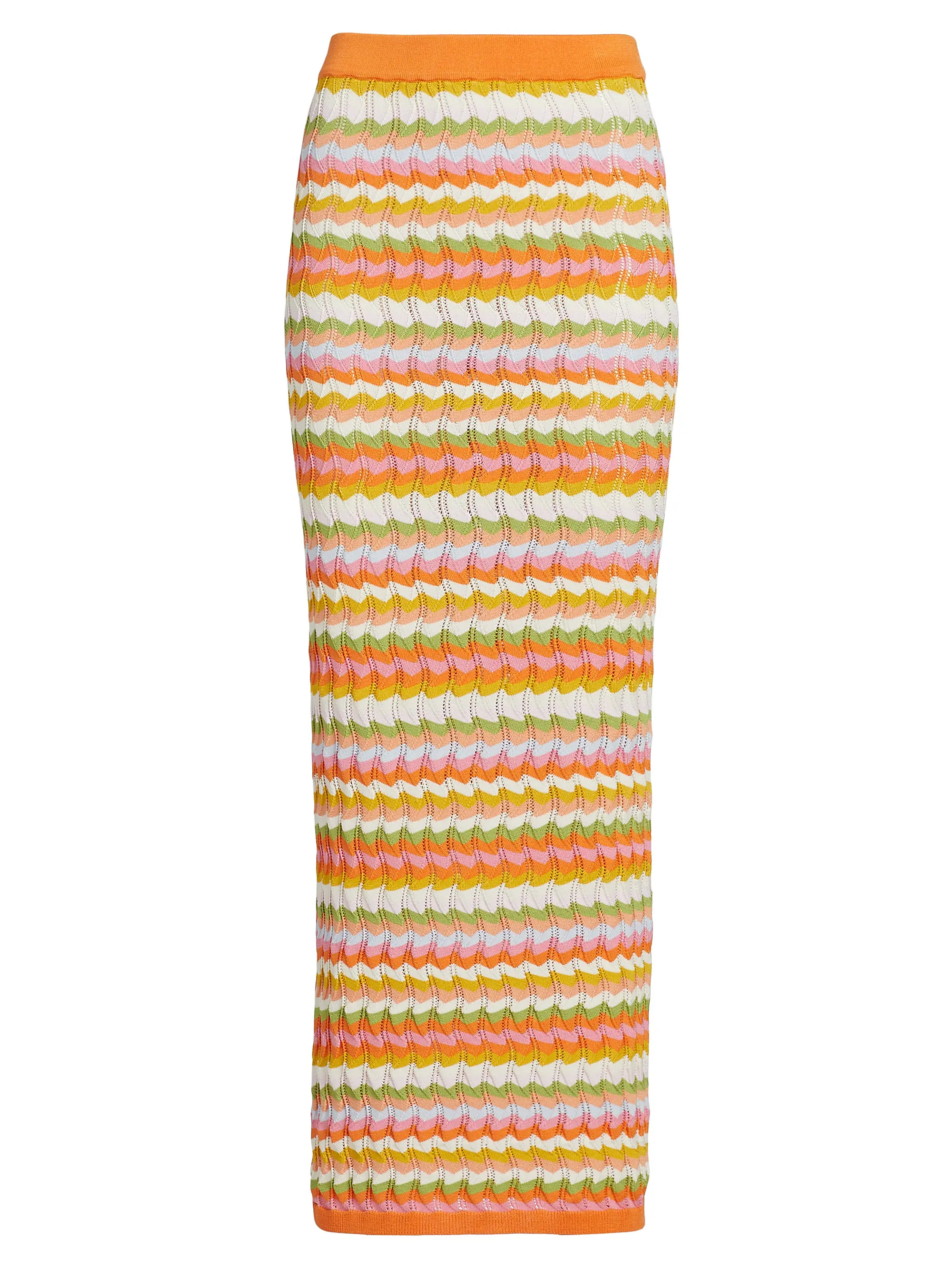 Wilkins Chevron Knit Maxi Skirt | Saks Fifth Avenue