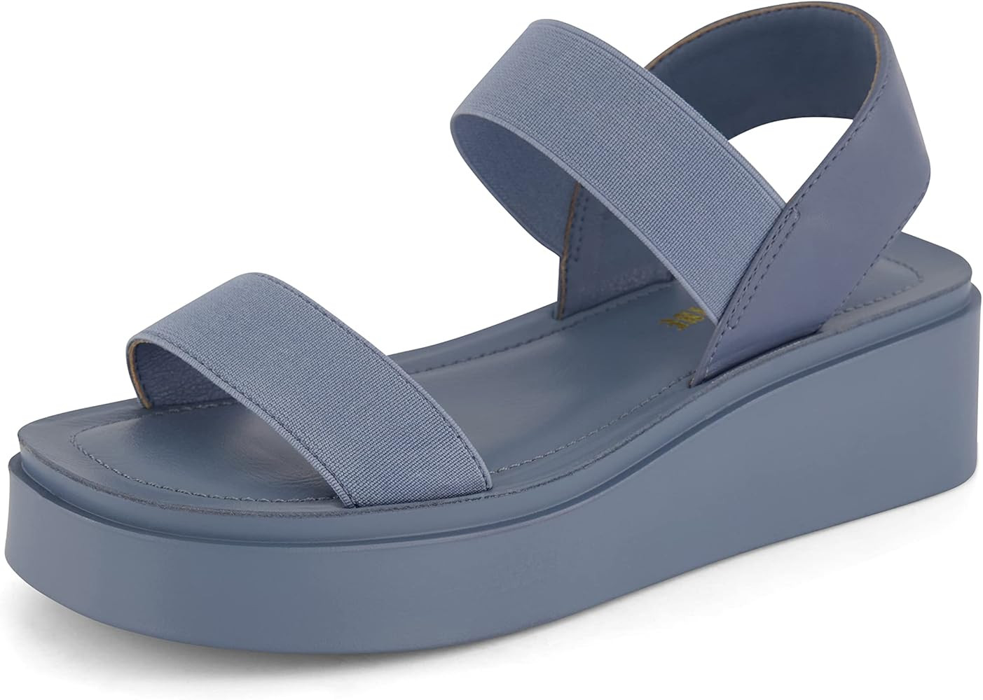 CUSHIONAIRE Women's Pilar stretch platform sandal with +Memory Foam | Amazon (US)