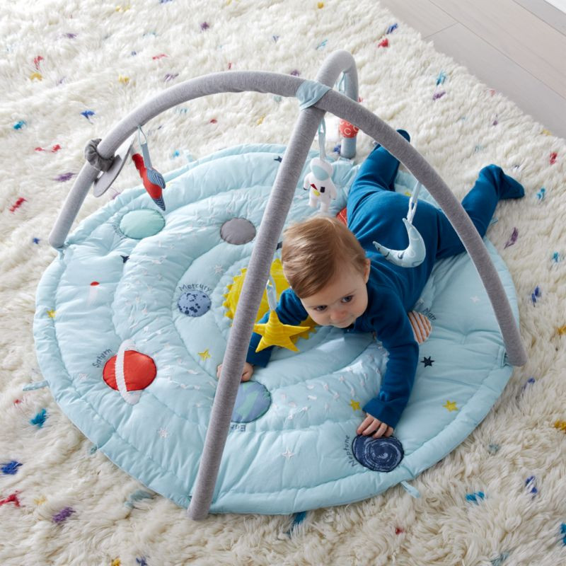 Outer Space Baby Activity Gym + Reviews | Crate and Barrel | Crate & Barrel