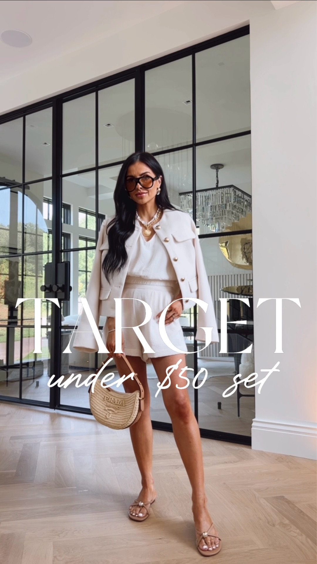Target under $50 set styled two ways
Target matching set wearing an XS
Target lady jacket wearing an XS
Amazon sunglasses 
Target similar Loeffler Randall sandals run TTS


#LTKShoeCrush #LTKFindsUnder50 #LTKFindsUnder100