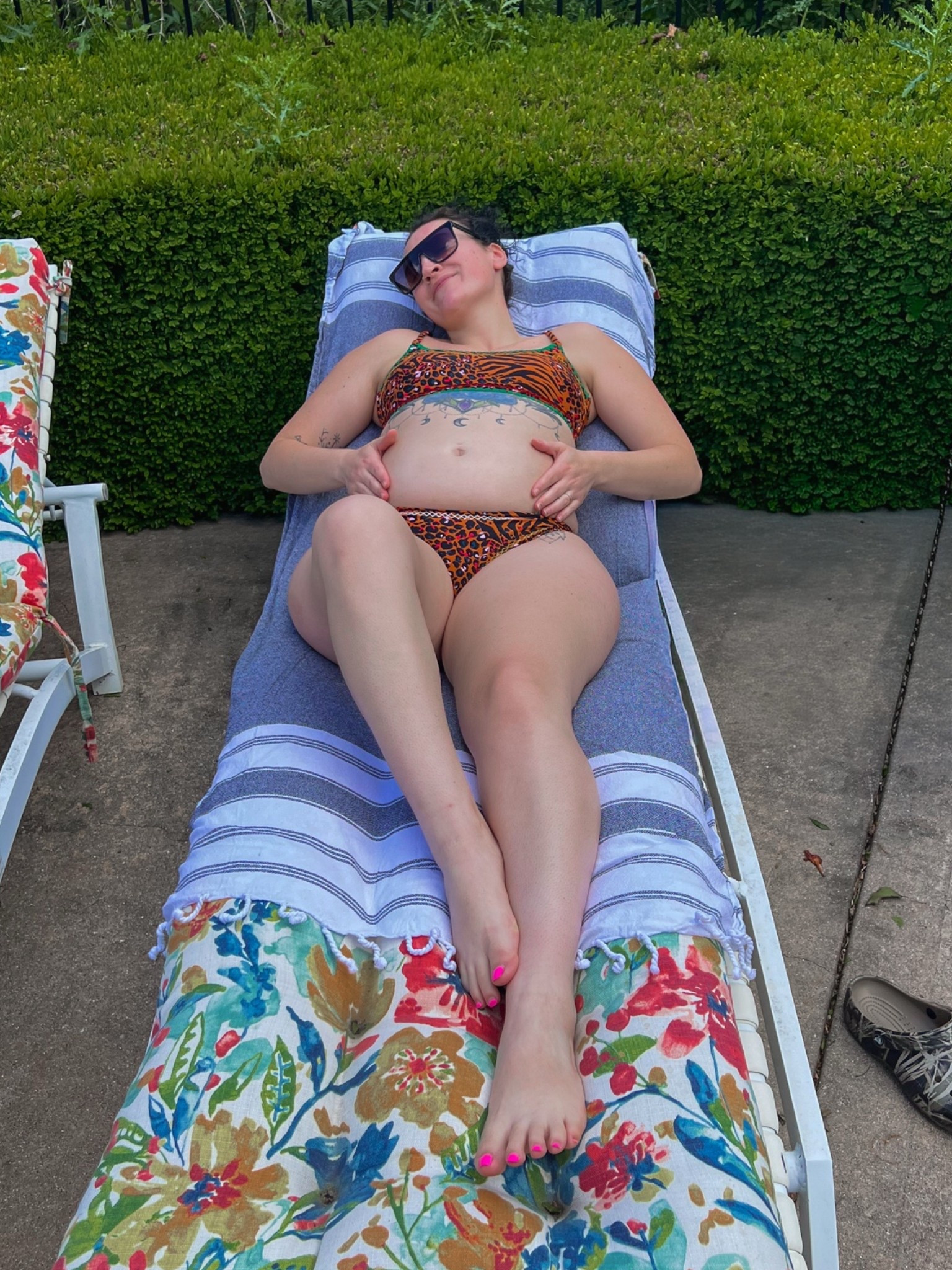 12 weeks and 2 days 🤰🏻
Honestly shocked this swimsuit fits me right now.. I bought it right before I found out I was pregnant. I’m honestly obsessed with it 🧡

#LTKBump #LTKBaby #LTKSwim