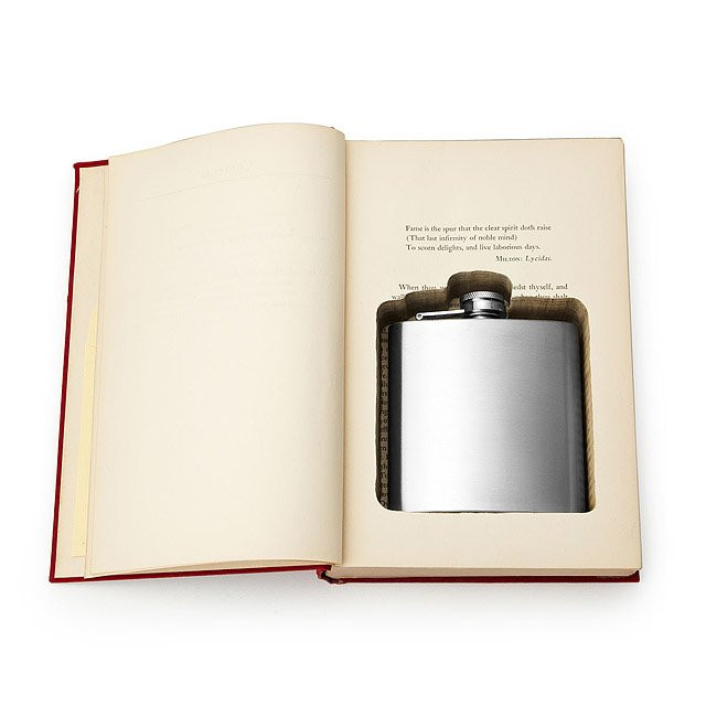 Flask Book Box | Uncommon Goods