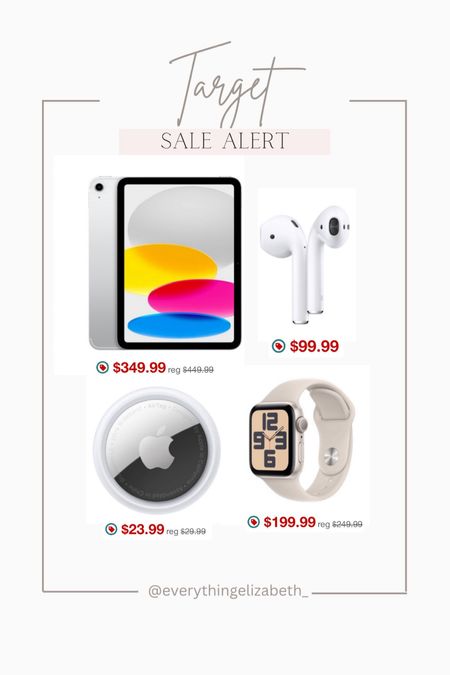 Target Circle Week deals 🎯 save up to $100 on select Apple products!

iPad, AirPods, Apple Watch, AirTag 

#LTKfindsunder100 #LTKxTarget #LTKsalealert