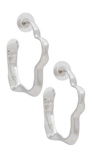 Celie Earrings in Silver | Revolve Clothing (Global)