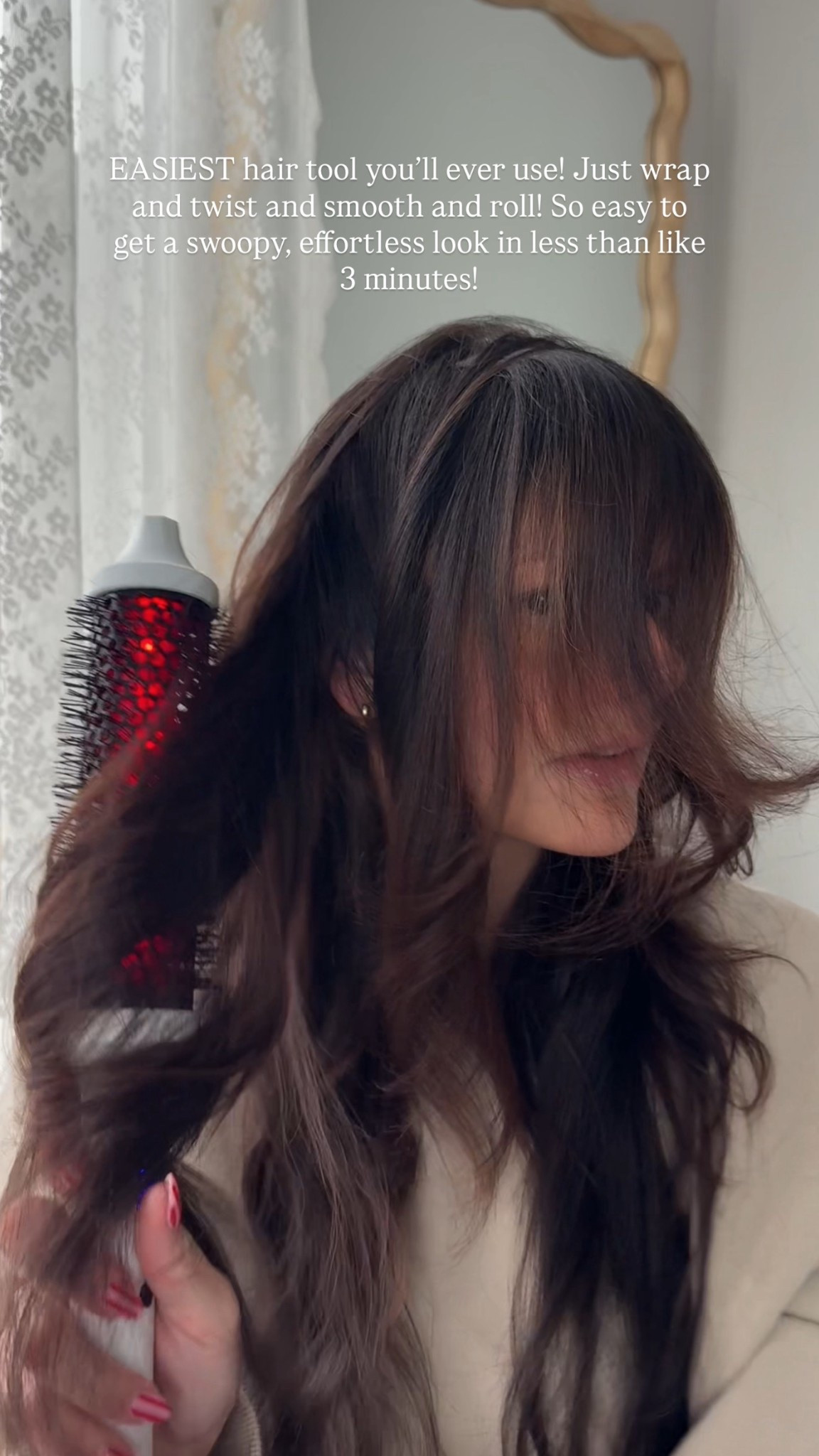 Fav hair tool!! Infrared thermal brush for fast and easy curls and bangs!!

#LTKgrwm #LTKselfcare #LTKGiftGuide