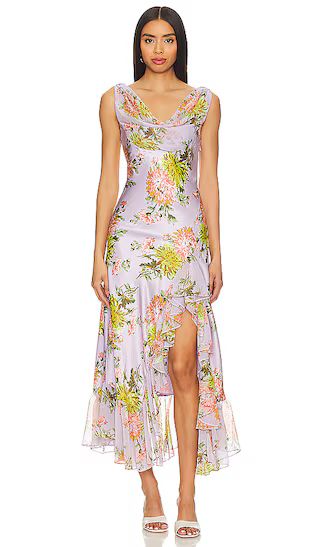 Chrysanthemum Ray Dress in Lilac Multi | Revolve Clothing (Global)