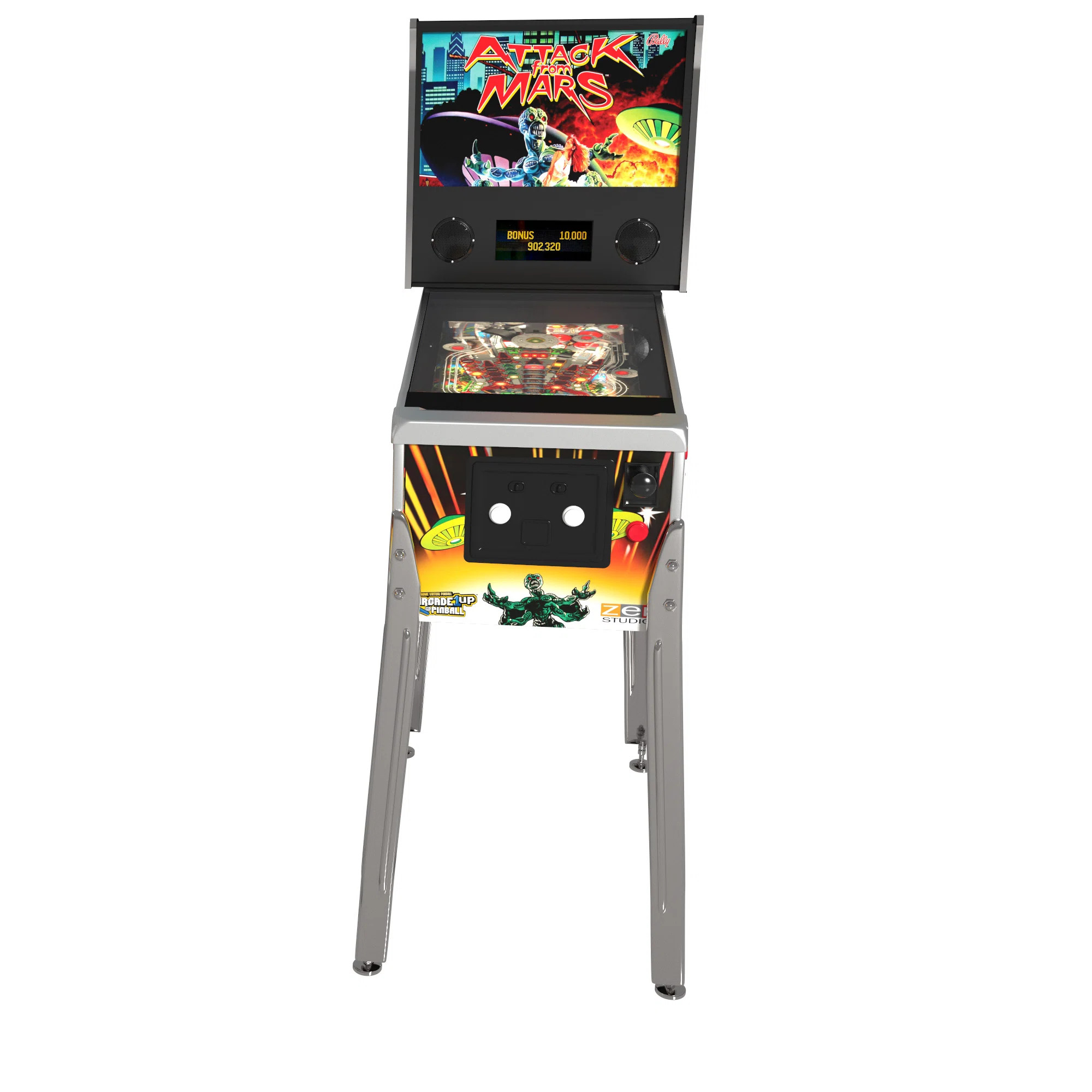Arcade 1Up Arcade1Up Attack From Mars Digital Pinball & Reviews | Wayfair | Wayfair North America