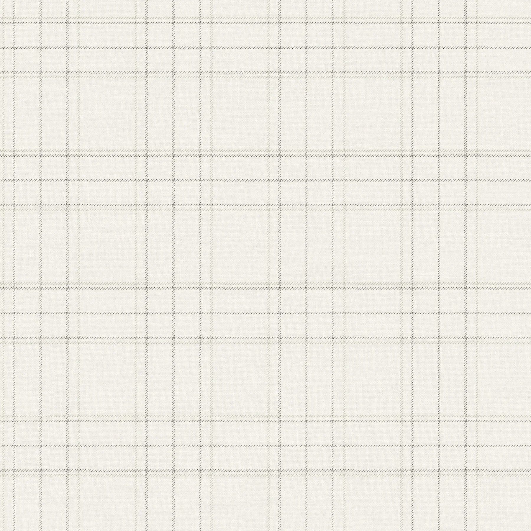 Fox Hollow Ivory Dashed Plaid Wallpaper | Wayfair North America