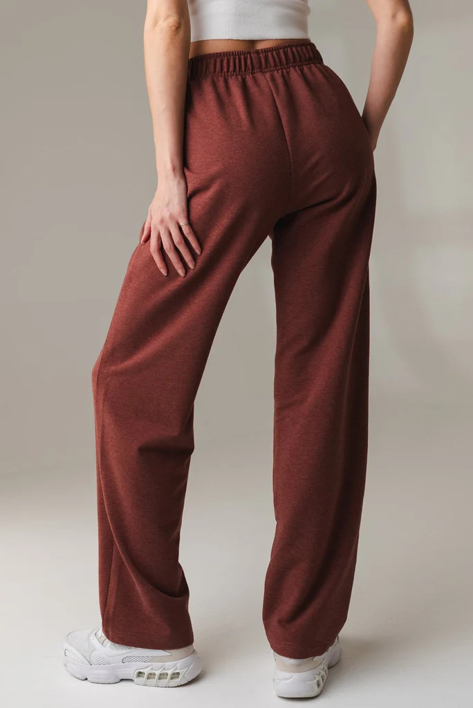 Vitality Studio Trouser - Rosewood Marl | Vitality
