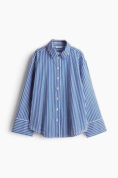 Linen-blend shirt | H&M (UK, MY, IN, SG, PH, TW, HK)