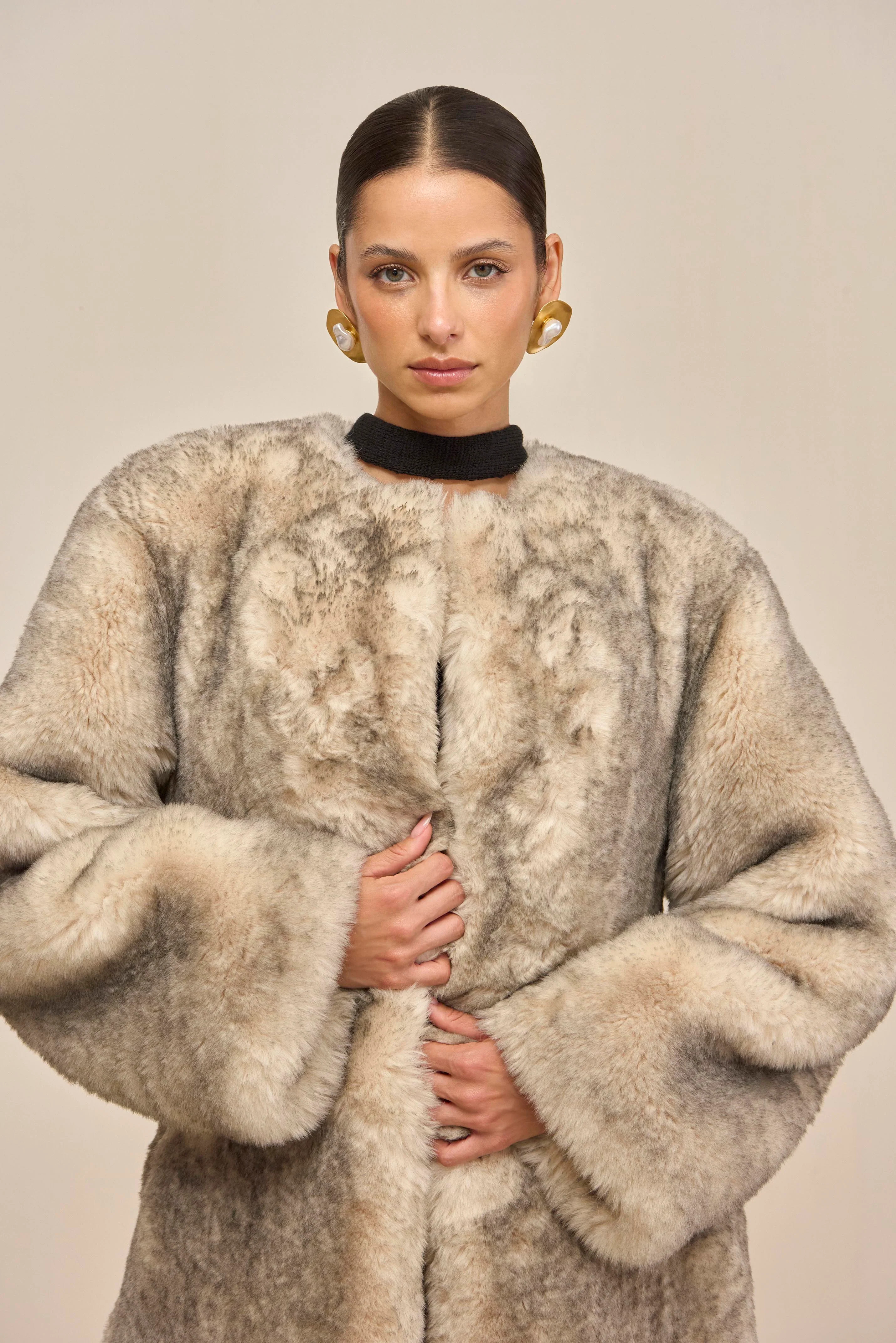 MARTINA COAT - FOG | Cult Gaia - US