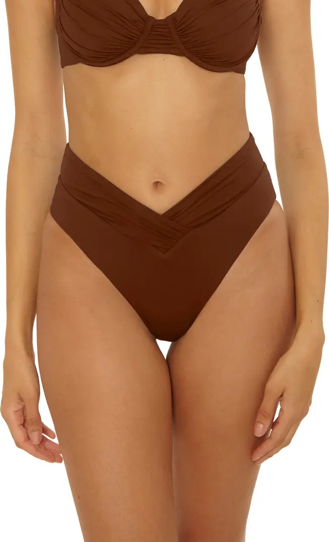 Color Code High Waist Bikini Bottoms | Nordstrom