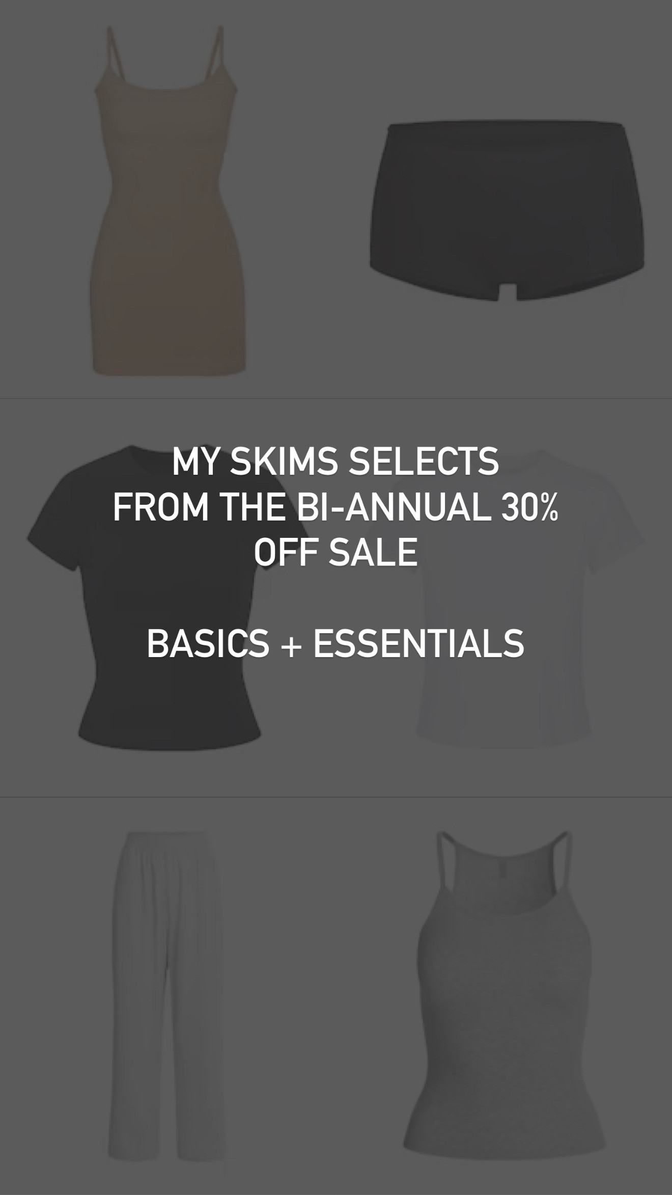 Stocking up on core basics from the SKIMS 30% off sale! Cotton basics that I love- 

 #LTKFindsUnder100