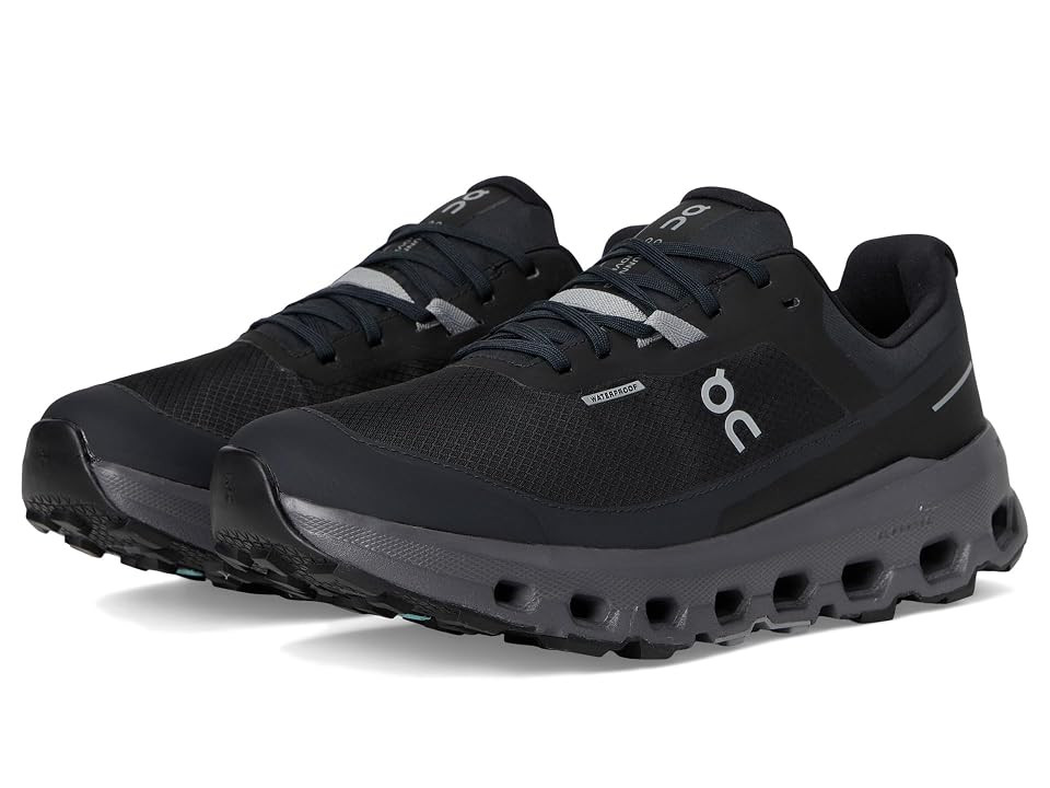 On Cloudvista 2 Waterproof Women's Running Shoes Black/Eclipse : 5.5 M, Synthetic | Zappos