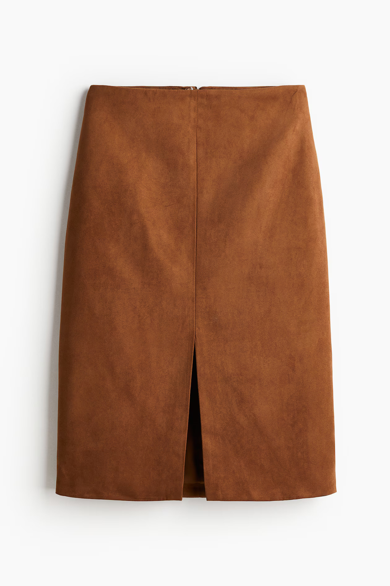 Napped Slit-Front Skirt | H&M (US + CA)