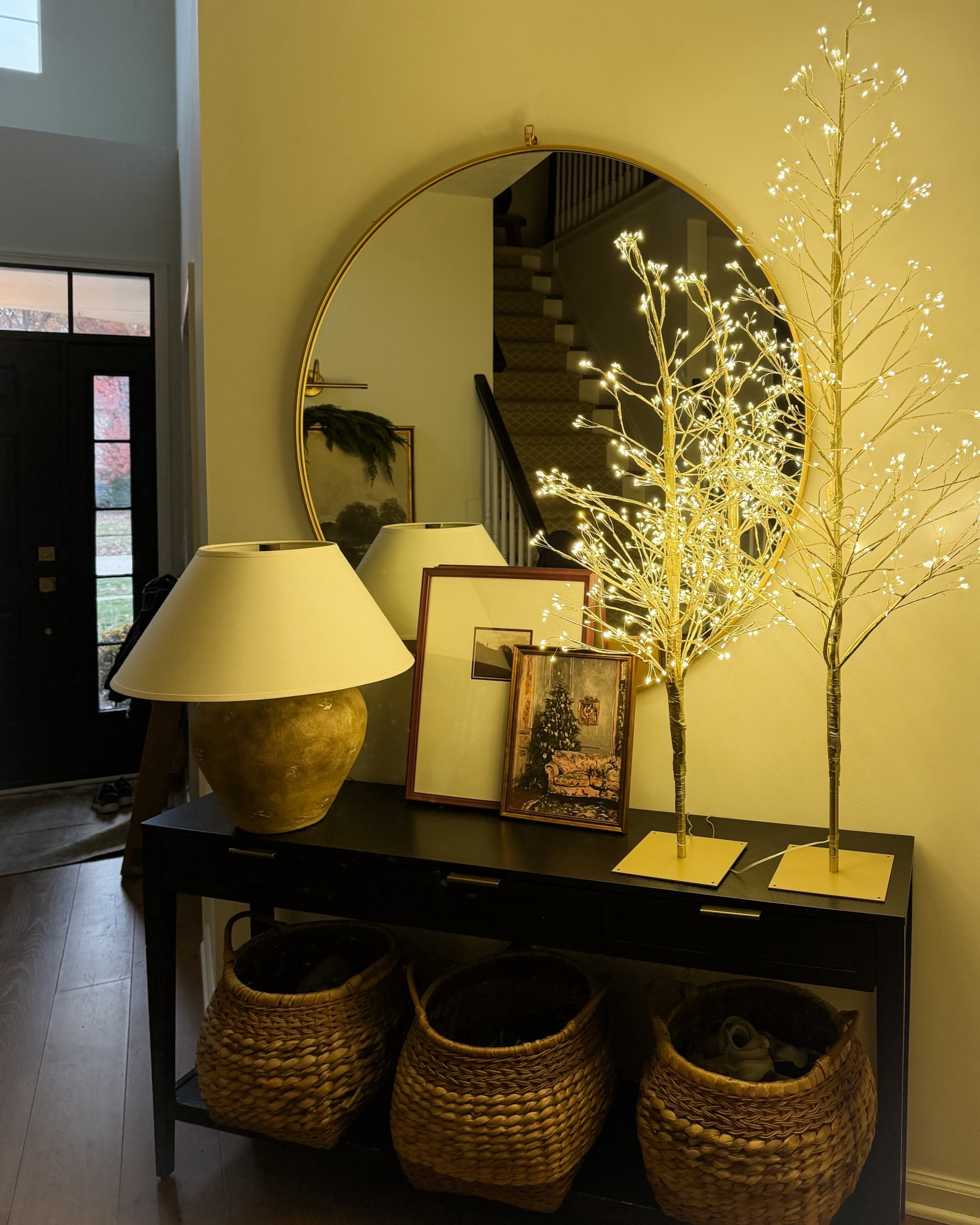 Had to get my hands on the viral Walmart twinkle trees! Literally just unboxed them so not sure where they’ll end up this holiday season, but I love that they can be used outdoors, too! They are BRIGHT but so pretty! 

#LTKSeasonal #LTKHoliday #LTKHome